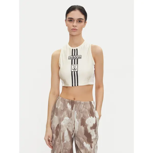 Adidas adidas Top Adibreak JD0103 Écru Slim Fit
