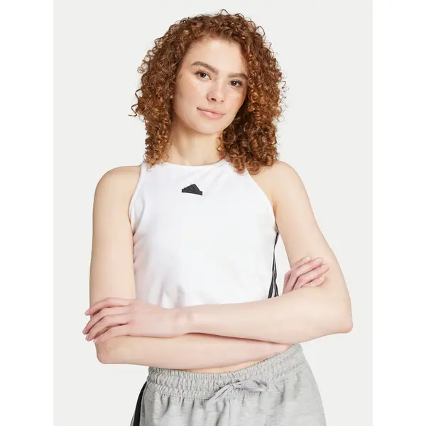 Adidas adidas Top Future Icons 3-Stripes IW5201 Bijela Slim Fit