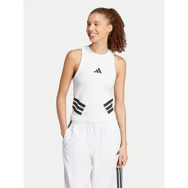 Adidas adidas Top Future Icons 3-Stripes JC5419 Bijela Slim Fit
