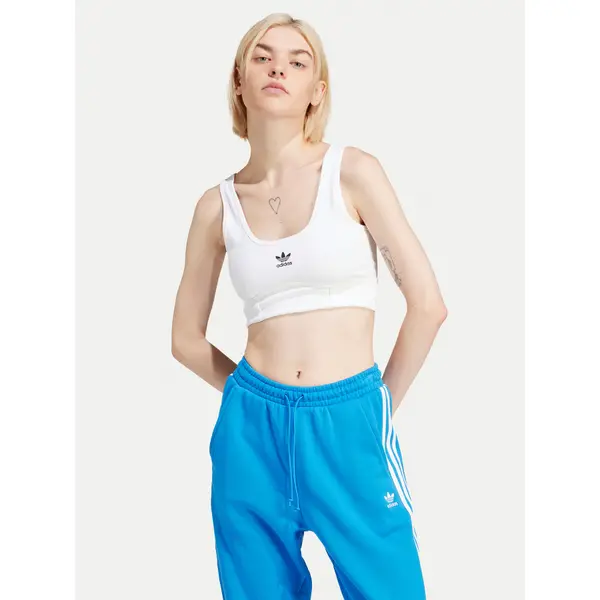 Adidas adidas Top grudnjak adicolor Trefoil IN4116 Bijela