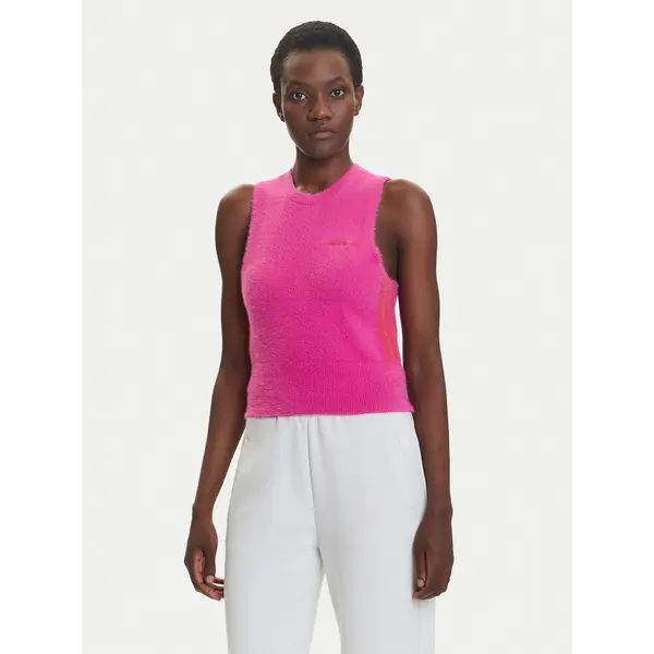 Adidas adidas Top JW3648 Ružičasta Slim Fit