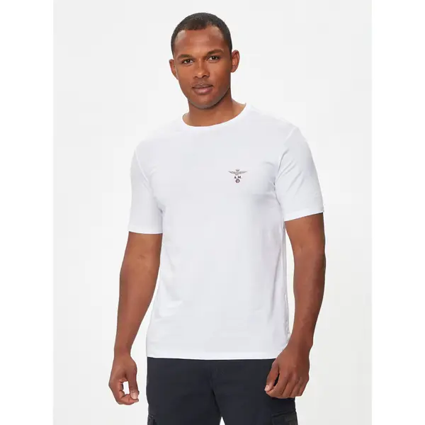 aeronautica militare Aeronautica Militare T-shirt AM1UTI001 Bijela Regular Fit