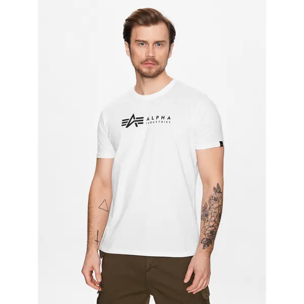 alpha industries Alpha Industries Set t-shirt majica﻿ Alpha Label 118534 Bijela Regular Fit