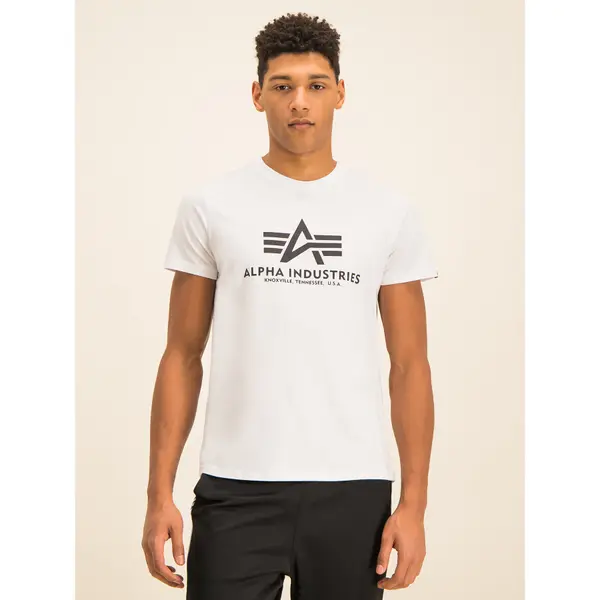 alpha industries Alpha Industries T-shirt Basic 100501 Bijela Regular Fit