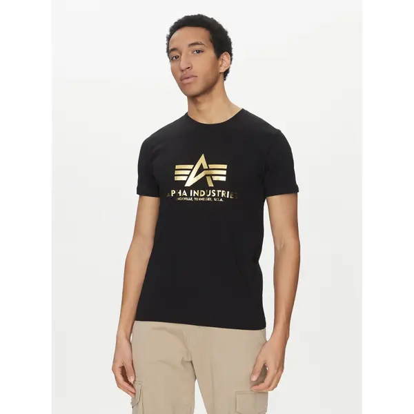 alpha industries Alpha Industries T-shirt Basic 100501 Crna Regular Fit
