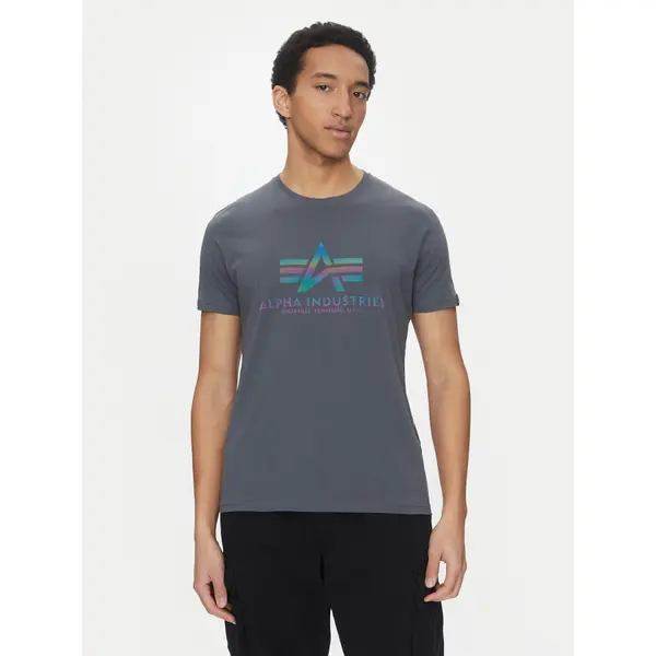 alpha industries Alpha Industries T-shirt Basic 100501 Siva Regular Fit