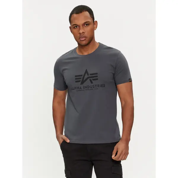 alpha industries Alpha Industries T-shirt Basic 100501 Siva Regular Fit