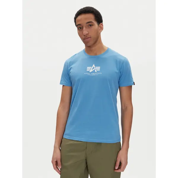 alpha industries Alpha Industries T-shirt Basic 118533 Plava Regular Fit