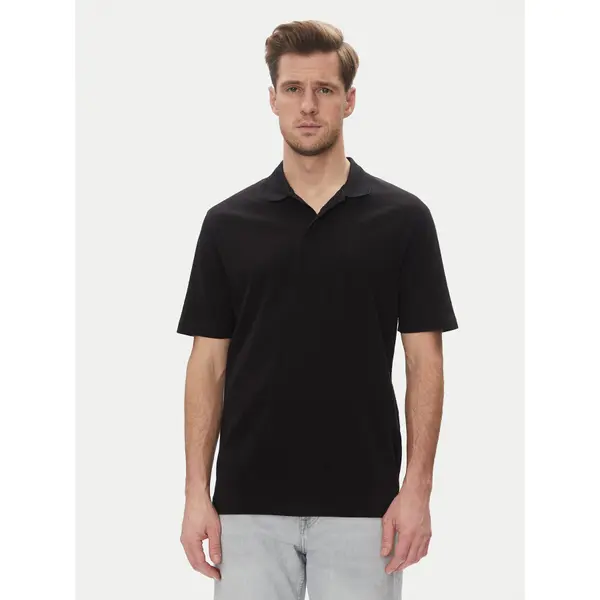 Armani Exchange Armani Exchange Polo XM000729 AF13025 UC001 Crna Regular Fit
