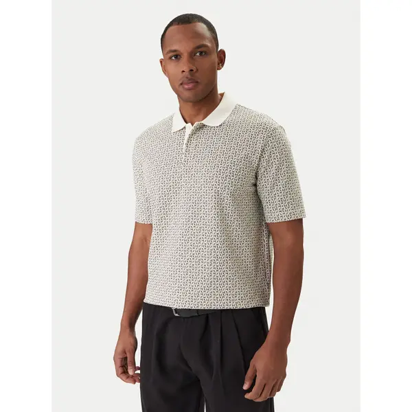 Armani Exchange Armani Exchange Polo XM000736 AF10819 F1165 Écru Regular Fit