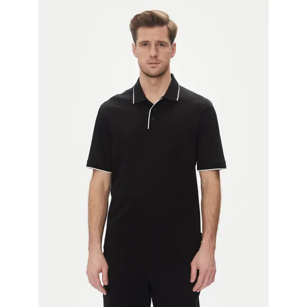 Armani Exchange Armani Exchange Polo XM000739 AF10364 UC001 Crna Regular Fit
