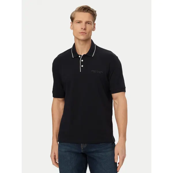 Armani Exchange Armani Exchange Polo XM001557 AF10363 UB101 Tamnoplava Regular Fit