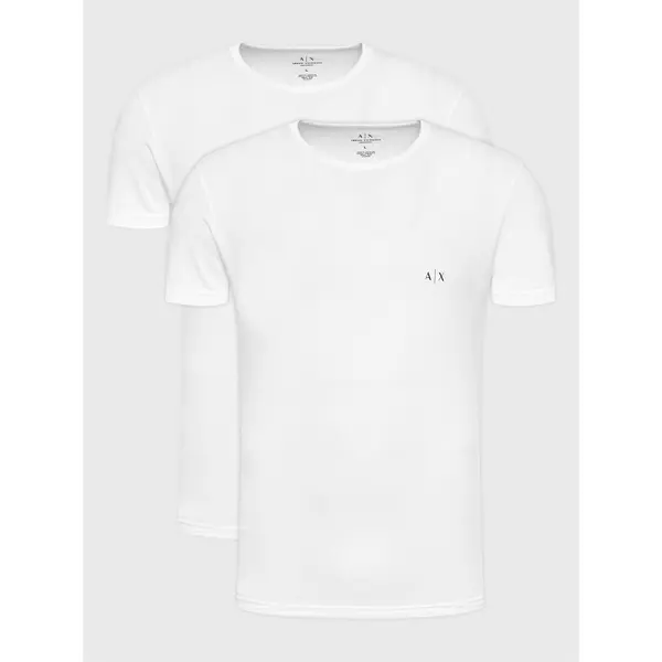 Armani Exchange Armani Exchange Set t-shirt majica﻿ 956005 CC282 04710 Bijela Slim Fit