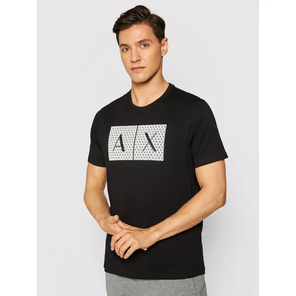 Armani Exchange Armani Exchange T-shirt 8NZTCK Z8H4Z 1200 Crna Slim Fit