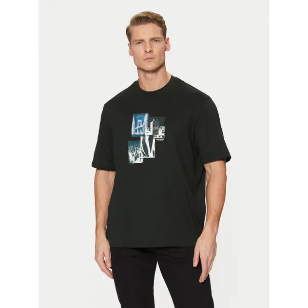 Armani Exchange Armani Exchange T-shirt XM000269 AF12112 UB001 Crna Regular Fit