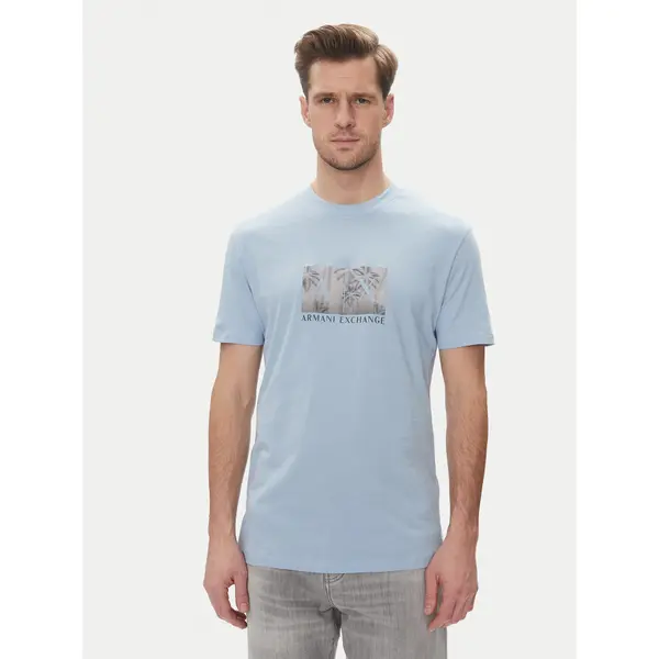 Armani Exchange Armani Exchange T-shirt XM000555 AF10358 U9360 Svijetloplava Regular Fit