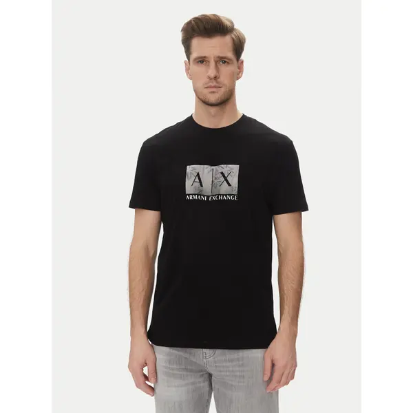 Armani Exchange Armani Exchange T-shirt XM000555 AF10358 UC001 Crna Regular Fit