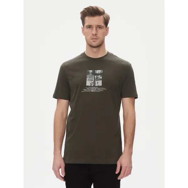 Armani Exchange Armani Exchange T-shirt XM000565 AF10356 U8120 Crna Regular Fit