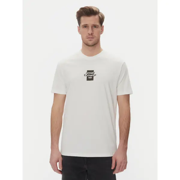 Armani Exchange Armani Exchange T-shirt XM000767 AF12308 U0009 Bijela Regular Fit