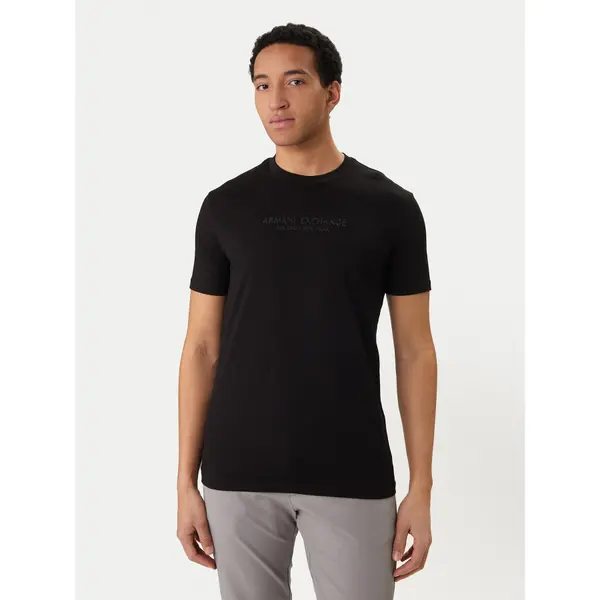 Armani Exchange Armani Exchange T-shirt XM001280 AF10361 MC09E Crna Regular Fit