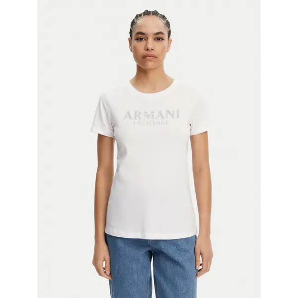 Armani Exchange Armani Exchange T-shirt XW000387 AF10354 U0002 Bijela Regular Fit