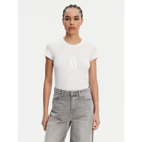 Armani Exchange Armani Exchange T-shirt XW000511 AF11929 U0002 Bijela Slim Fit