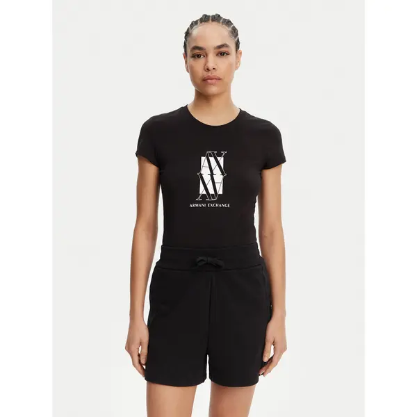 Armani Exchange Armani Exchange T-shirt XW000511 AF11929 UC001 Crna Slim Fit