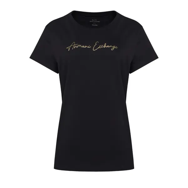 Armani Exchange Armani Exchange T-shirt XW001457 AF10356 MC021 Crna Regular Fit
