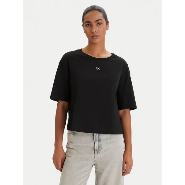 Armani Exchange Armani Exchange T-shirt XW001836 AF10356 UC001 Crna Regular Fit