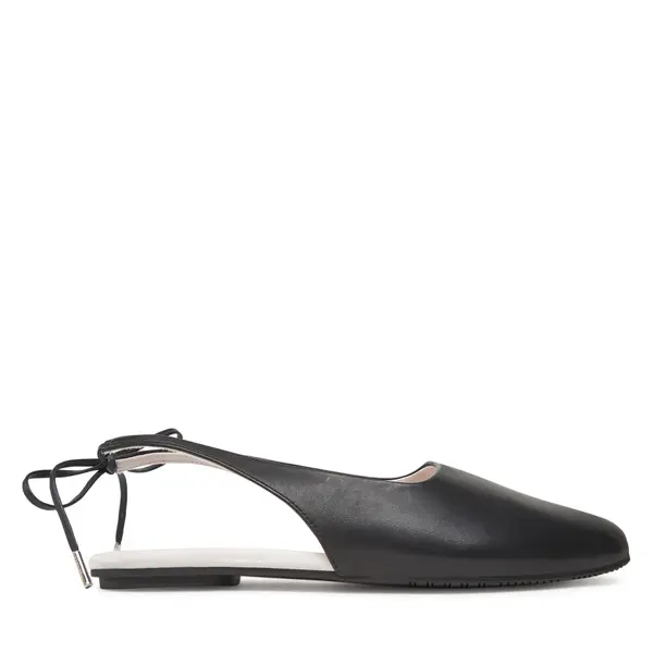 Calvin Klein Balerinke Calvin Klein Ballerina Sling Back Lth HW0HW02655 Crna
