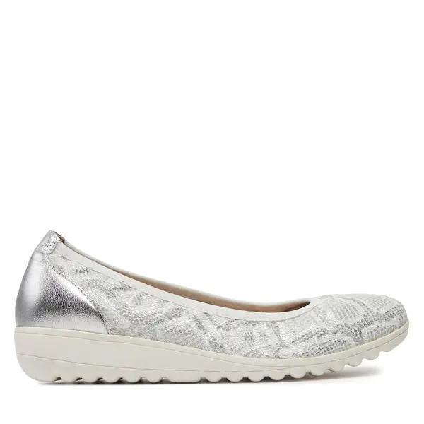 Caprice Balerinke Caprice 9-22161-42 Srebrna