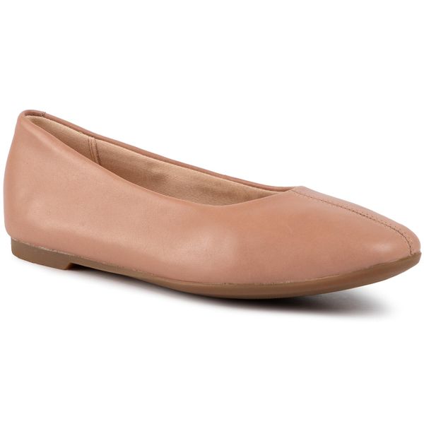 Clarks Balerinke Clarks Chia Violet 261465404 Bež