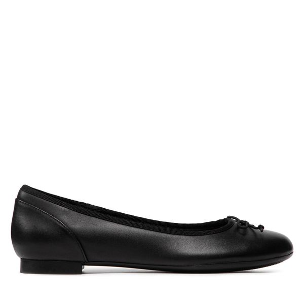 Clarks Balerinke Clarks Couture Bloom 261154854 Black Leather