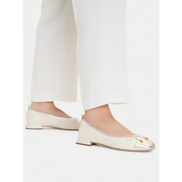 Clarks Balerinke Clarks Ubree15 Poppy 26181326 Bež