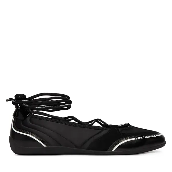 Karl Lagerfeld Balerinke KARL LAGERFELD Altia KL66111 Crna