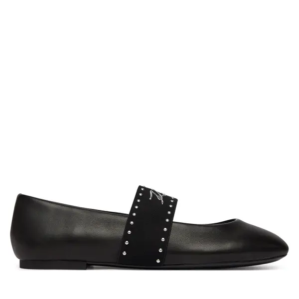 Karl Lagerfeld Balerinke KARL LAGERFELD Karo KL40126A Crna
