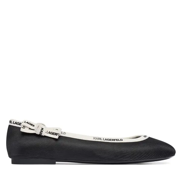 Karl Lagerfeld Balerinke KARL LAGERFELD Karo KL40129 Crna