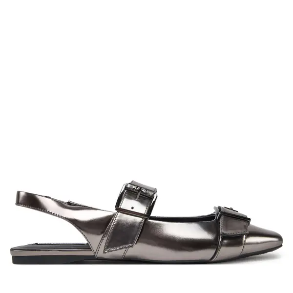 Karl Lagerfeld Balerinke KARL LAGERFELD Konnie KL40186A Srebrna