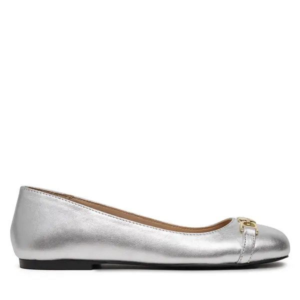 Love Moschino Balerinke LOVE MOSCHINO JA11011G1MIF090B Srebrna