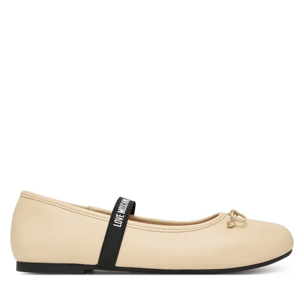 Love Moschino Balerinke LOVE MOSCHINO JA11121G1OIE0110 Écru