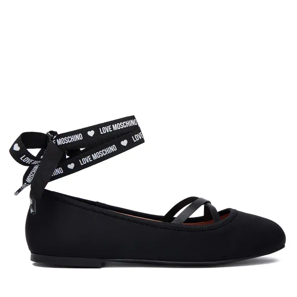 Love Moschino Balerinke LOVE MOSCHINO JA11141G1PIM0000 Crna