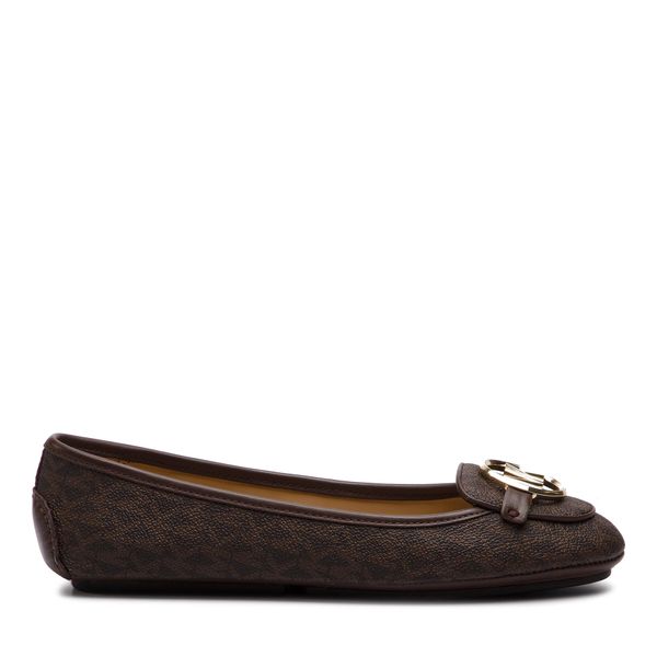 MICHAEL Michael Kors Balerinke MICHAEL Michael Kors Lillie Moc 40R9LIFP3B Brown