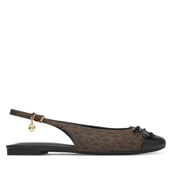 MICHAEL Michael Kors Balerinke MICHAEL Michael Kors Piper Sling 40S6PIFP1B Smeđa