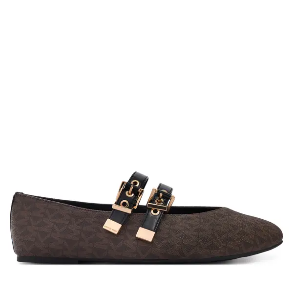 MICHAEL Michael Kors Balerinke MICHAEL Michael Kors Rowen Flex Ballet 40R6RWFP1B Smeđa