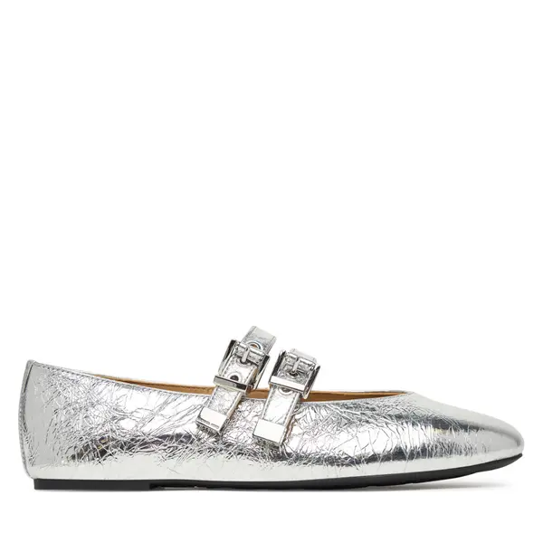 MICHAEL Michael Kors Balerinke MICHAEL Michael Kors Rowen Flex Ballet 40R6RWFP1M Srebrna