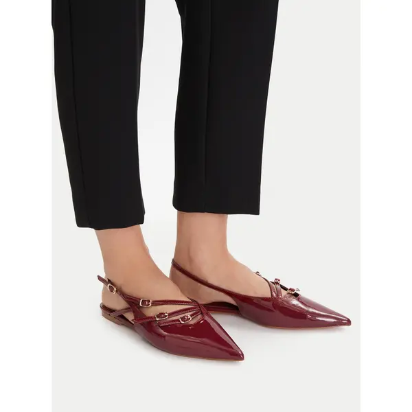 Steve Madden Balerinke Steve Madden Cianna SM11003709 Tamnocrvena