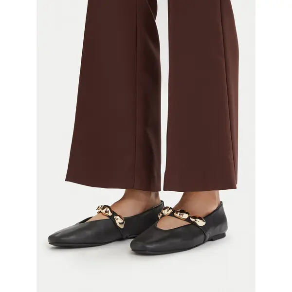 Steve Madden Balerinke Steve Madden Poppin Flat 11005437 Crna