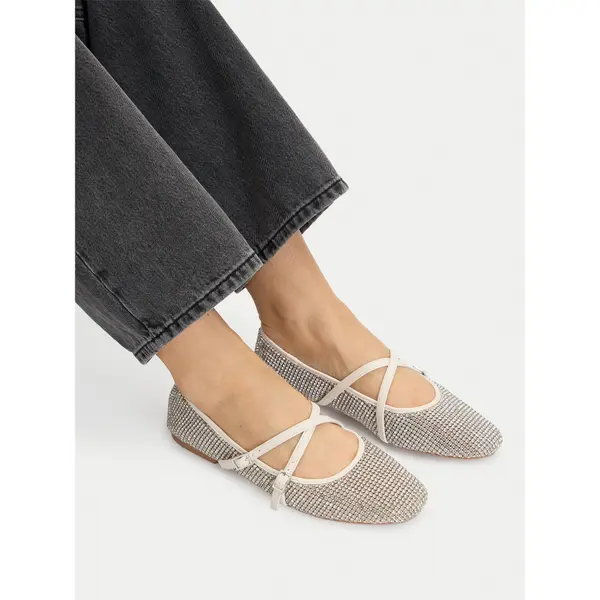 Steve Madden Balerinke Steve Madden Watchlist 11005277 Bež