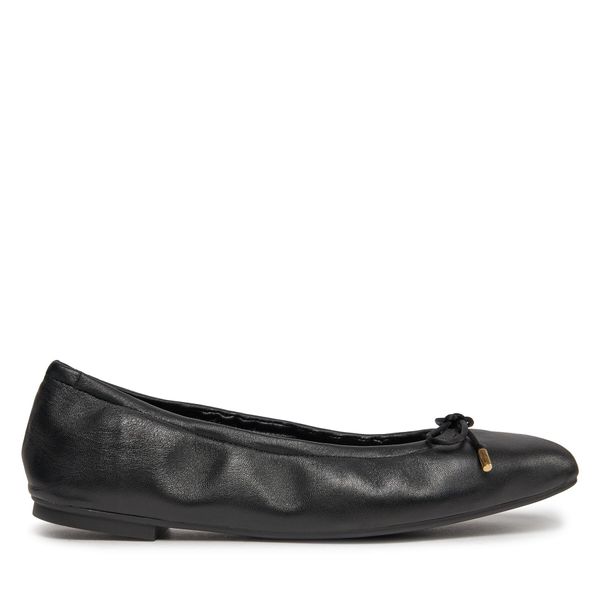 Stuart Weitzman Balerinke Stuart Weitzman Bardot Bow Flat SG577 Black