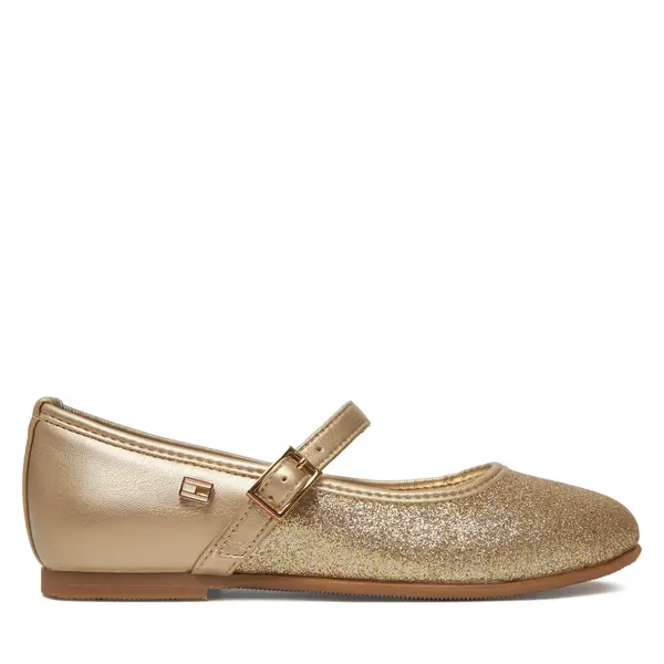 Tommy Hilfiger Balerinke Tommy Hilfiger Ballerina T4A3-33930-0572 M Zlatna
